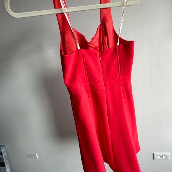 BCBG SEAMED HALTER DRESS GEF66H41-919 Size 0 - Picture 2 of 3